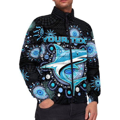 vibehoodie-jackets-custom-cronulla-sutherland-sharks-indigenous-black-rugby-team-padded-jackets-padded-jackets