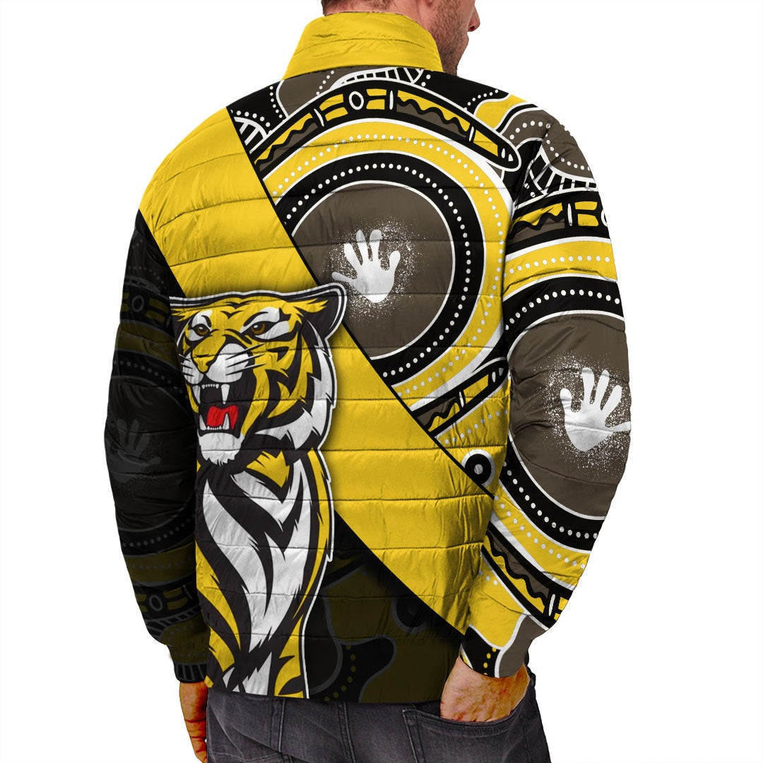 vibehoodie-jackets-richmond-tigers-indigenous-special-football-team-padded-jackets