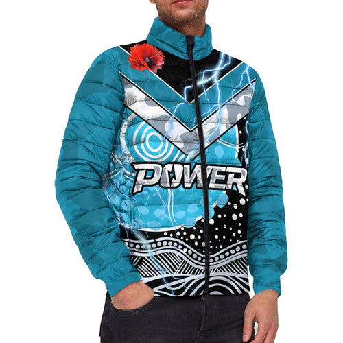 vibehoodie-jackets-custom-port-adelaide-power-anzac-day-football-team-padded-jackets