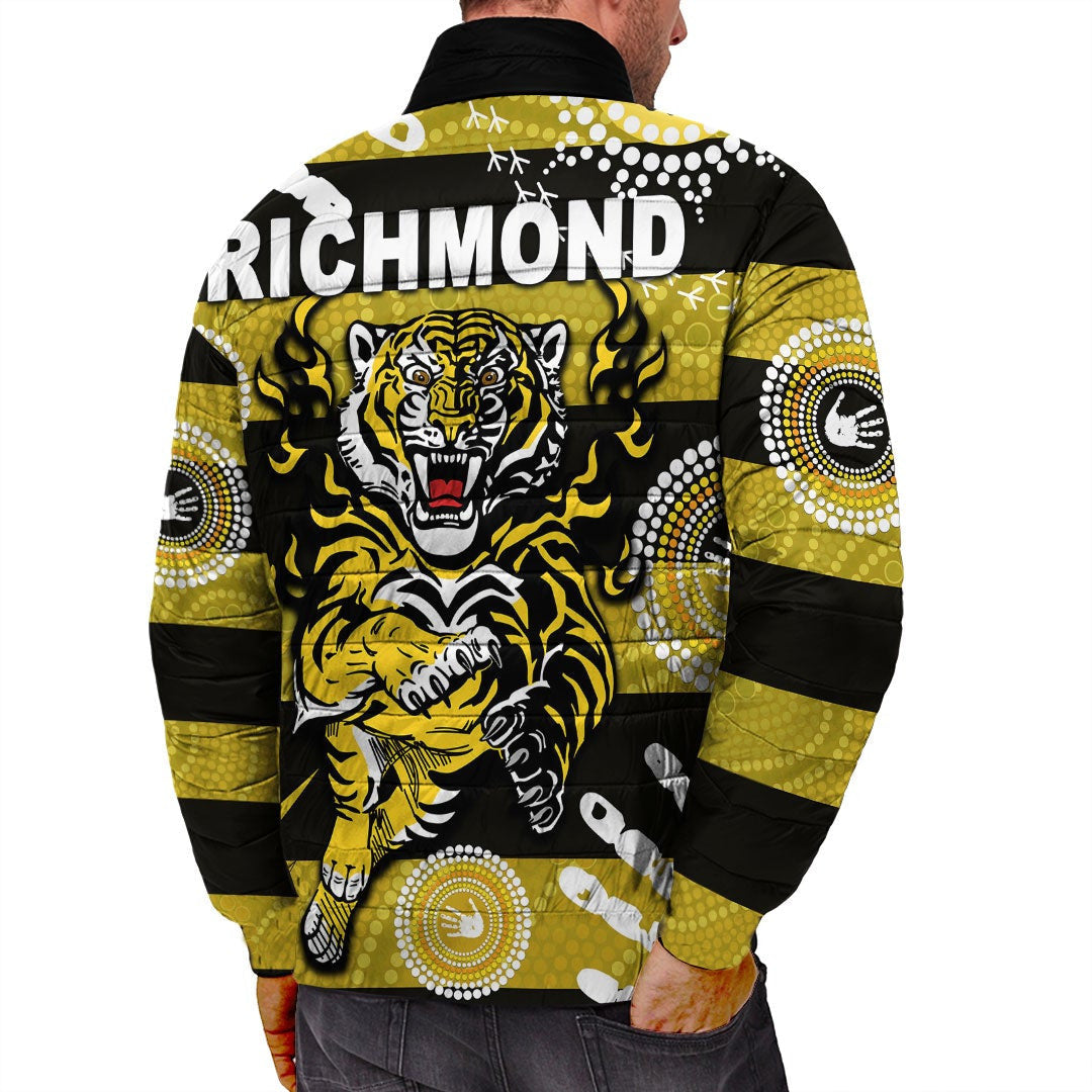 vibehoodie-jackets-richmond-tigers-indigenous-jersey-football-team-padded-jackets