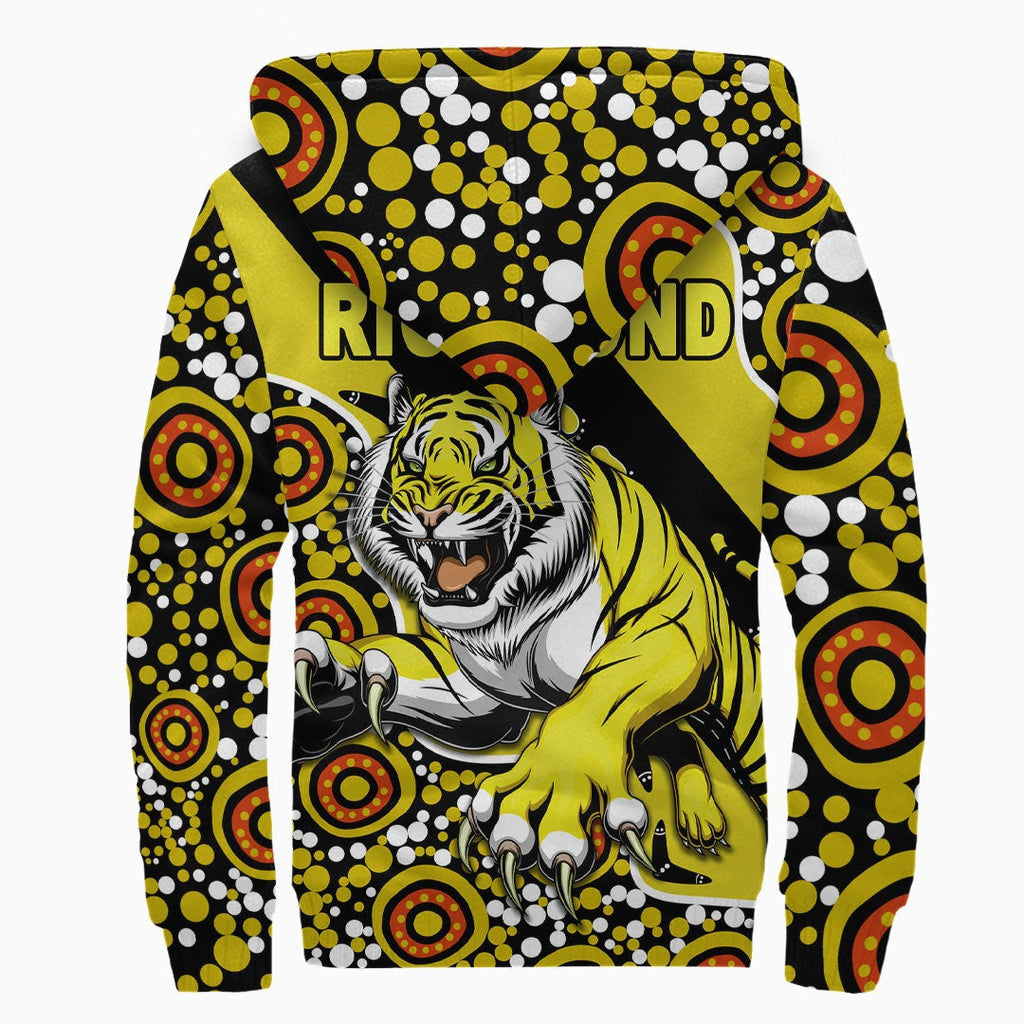 vibehoodie-hoodie-richmond-tigers-indigenous-limited-football-team-sherpa-hoodies