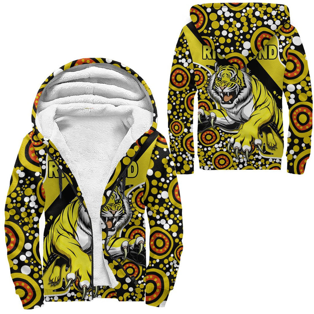 vibehoodie-hoodie-richmond-tigers-indigenous-limited-football-team-sherpa-hoodies
