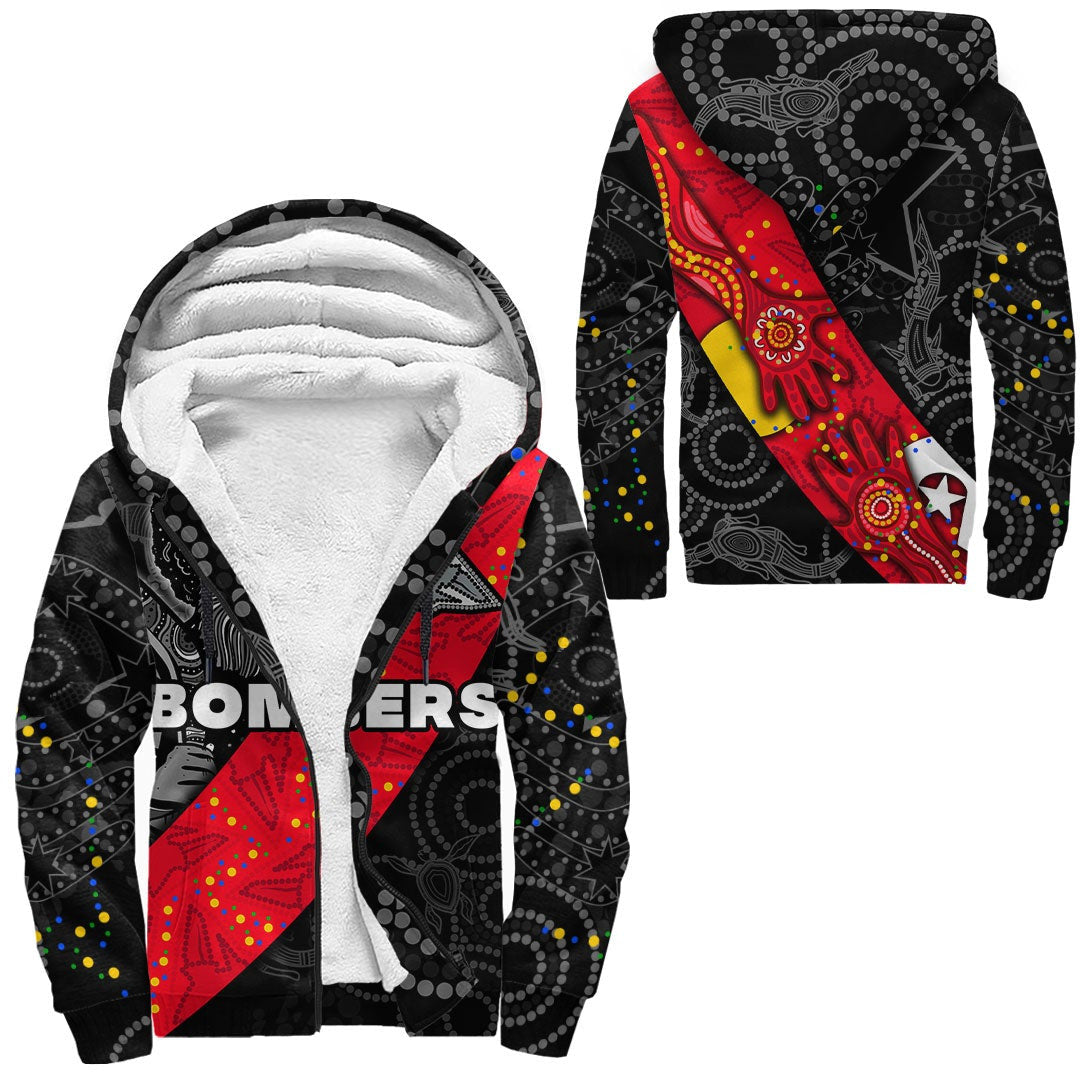 vibehoodie-hoodie-essendon-bombers-indigenous-football-team-sherpa-hoodies