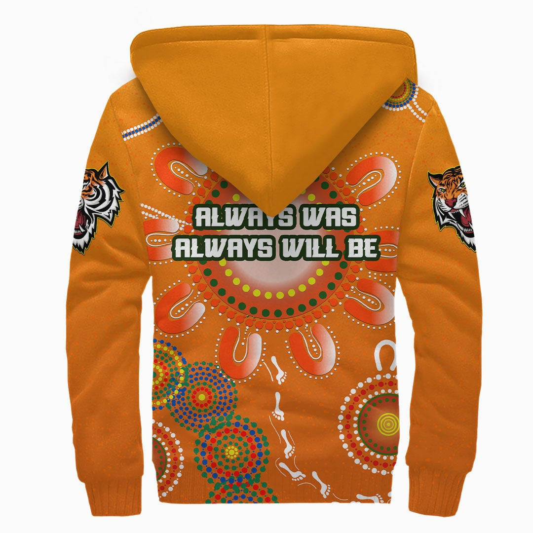 vibehoodie-hoodie-wests-tigers-unique-indigenous-rugby-team-sherpa-hoodies