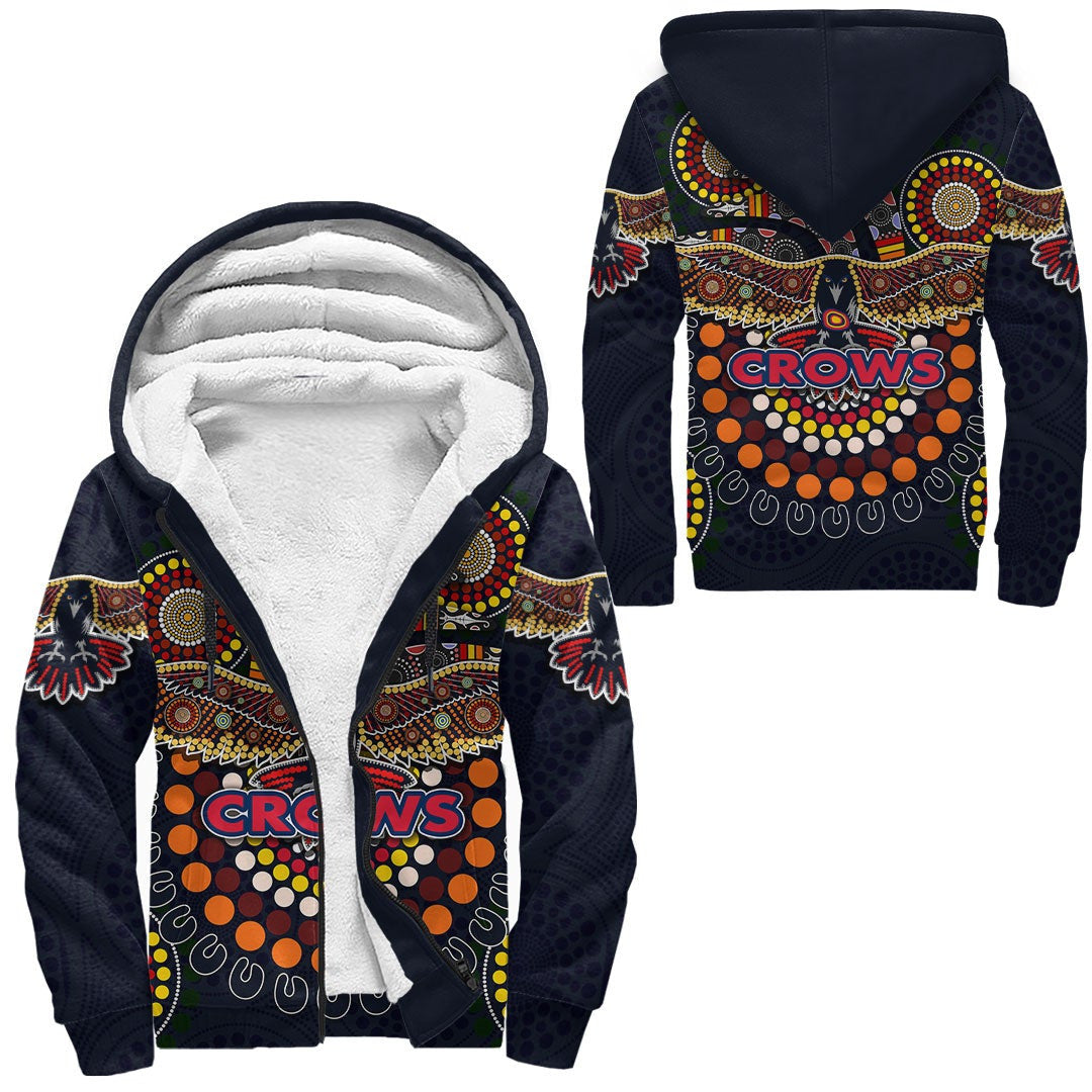 vibehoodie-hoodie-adelaide-crows-special-indigenous-football-team-sherpa-hoodies