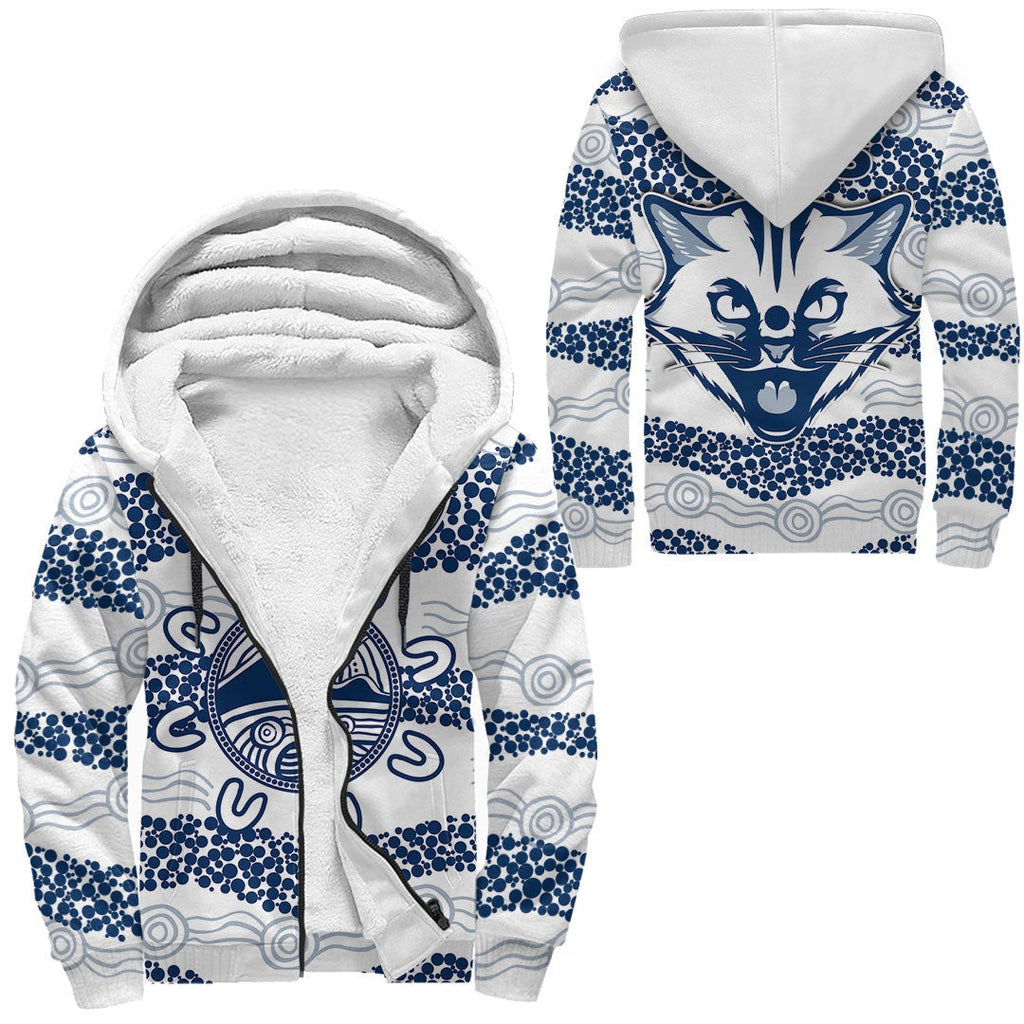vibehoodie-hoodie-geelong-cats-simple-indigenous-football-team-sherpa-hoodies