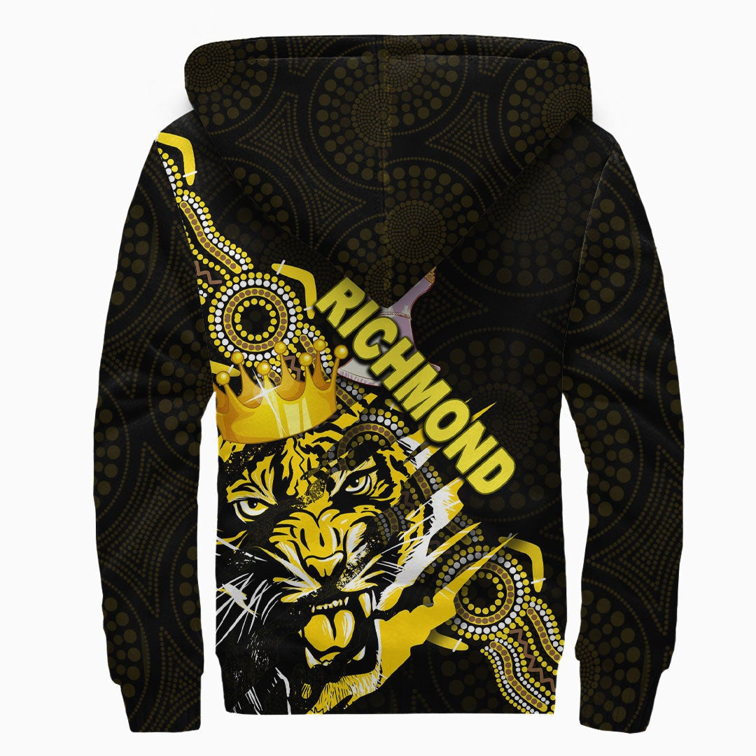 vibehoodie-hoodie-richmond-tigers-indigenous-champion-football-team-sherpa-hoodies