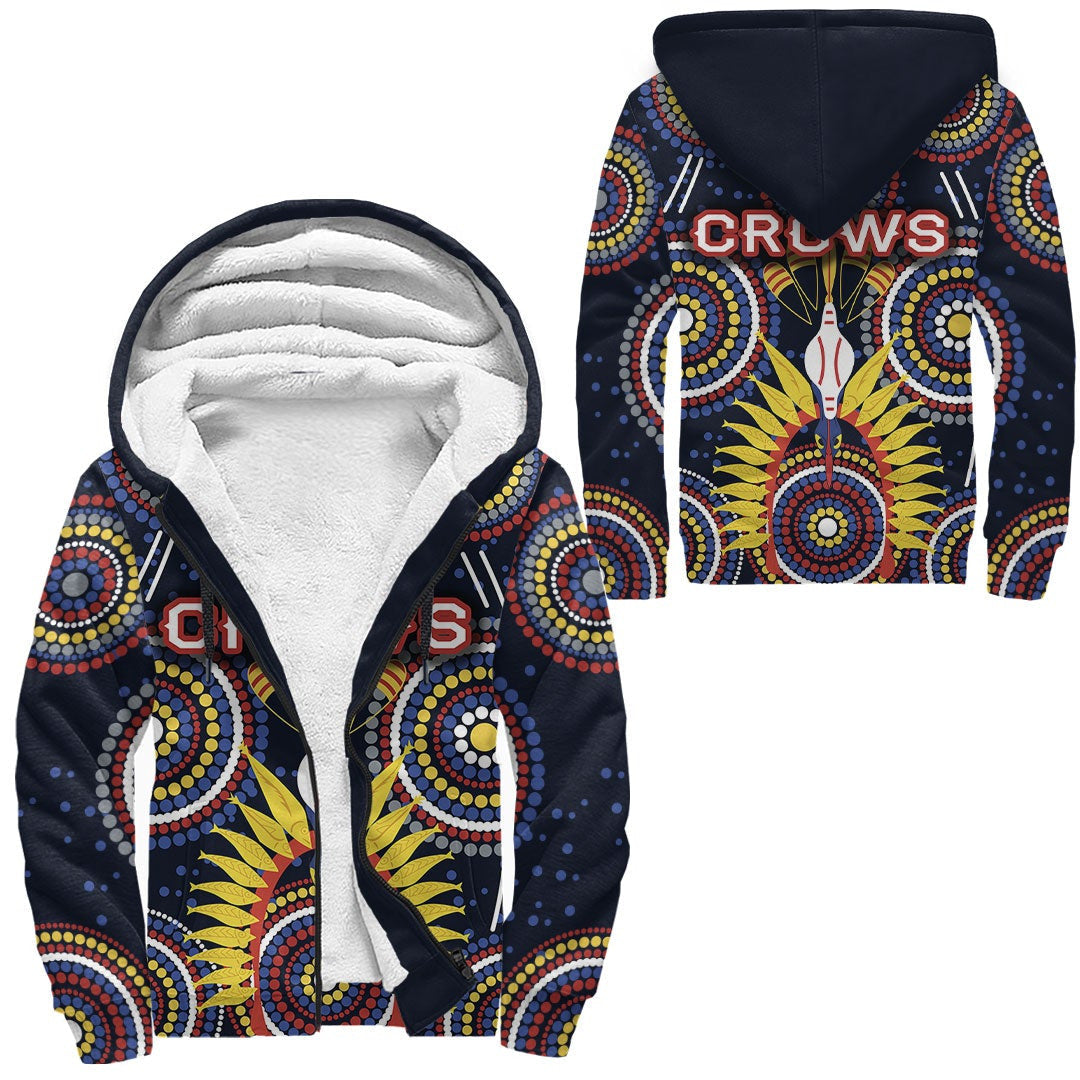 vibehoodie-hoodie-adelaide-crows-original-indigenous-football-team-sherpa-hoodies