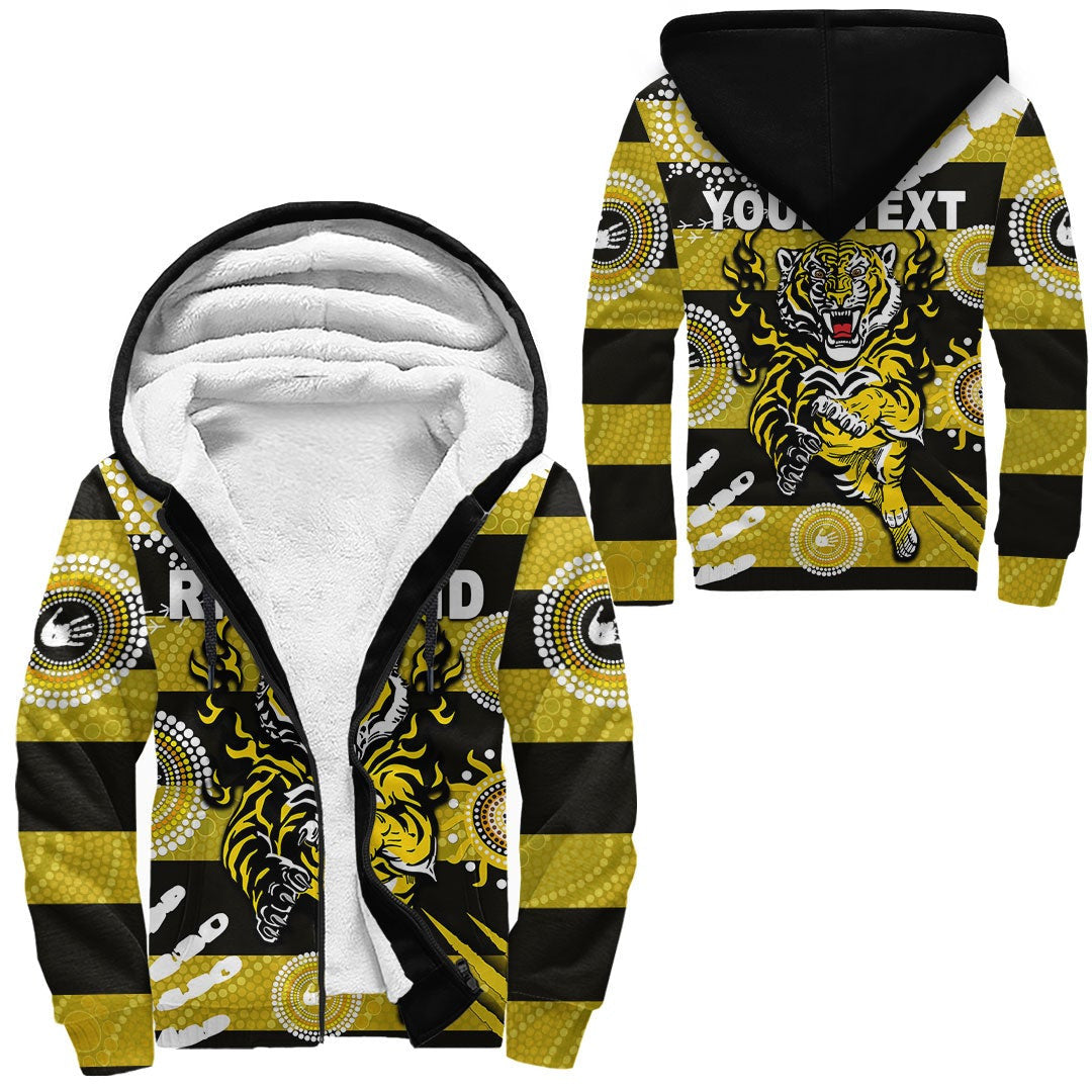 vibehoodie-hoodie-custom-richmond-tigers-indigenous-jersey-football-team-sherpa-hoodies
