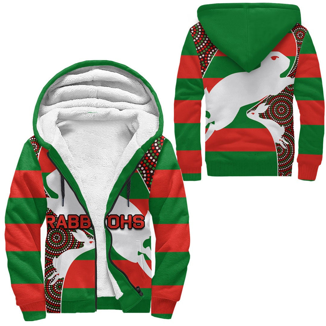 vibehoodie-hoodie-south-sydney-rabbitohs-indigenous-new-release-rugby-team-sherpa-hoodies