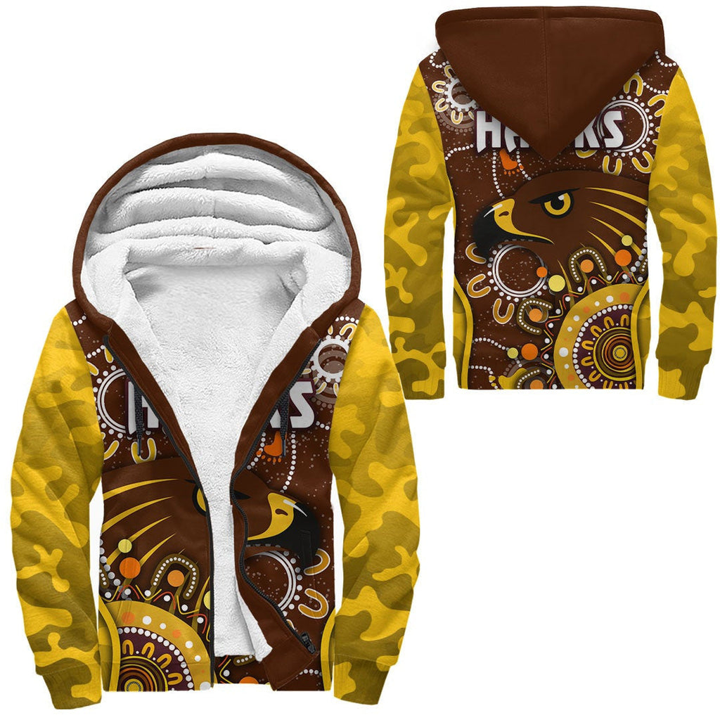 vibehoodie-hoodie-hawthorn-hawks-indigenous-football-team-sherpa-hoodies