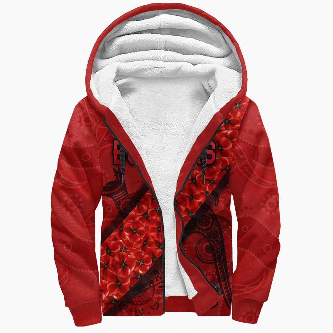 vibehoodie-hoodie-essendon-bombers-indigenous-red-version-football-team-sherpa-hoodies