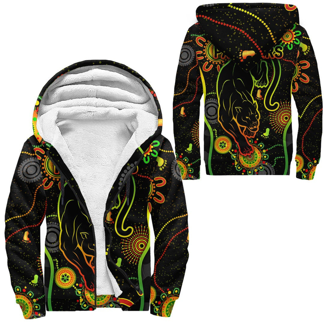 vibehoodie-hoodie-penrith-panthers-special-indigenous-rugby-team-sherpa-hoodies