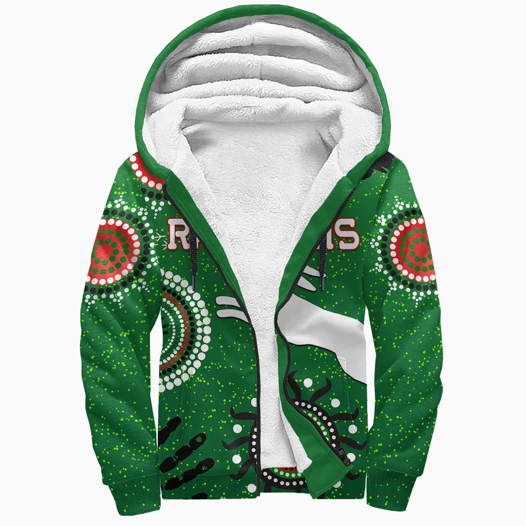 vibehoodie-hoodie-south-sydney-rabbitohs-unique-indigenous-rugby-team-sherpa-hoodies