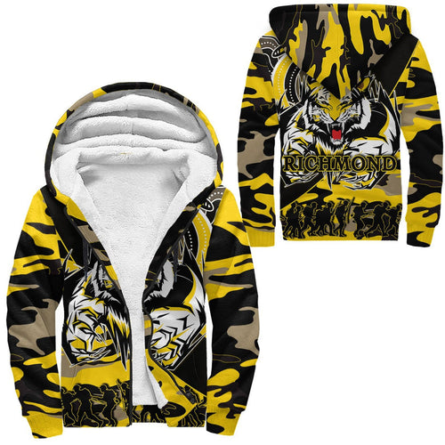 vibehoodie-hoodie-richmond-tigers-anzac-day-lest-we-forget-football-team-sherpa-hoodies