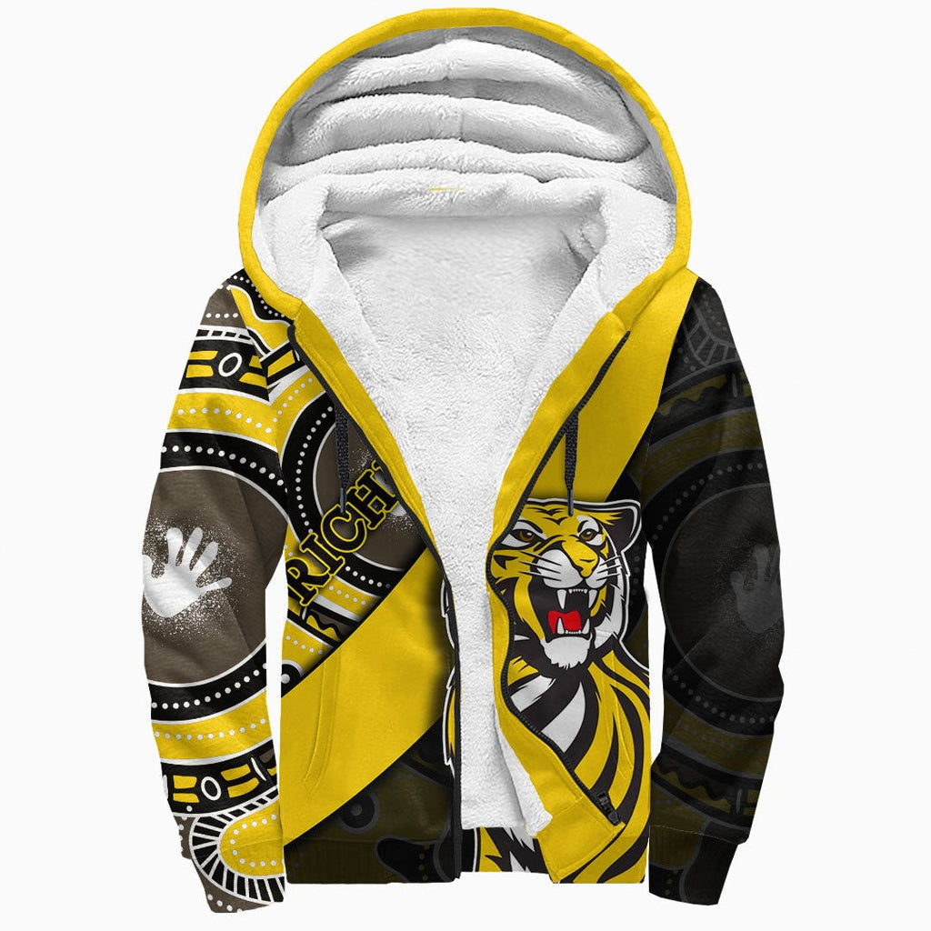vibehoodie-hoodie-richmond-tigers-indigenous-special-football-team-sherpa-hoodies