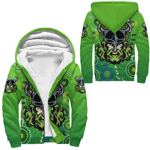 vibehoodie-hoodie-custom-canberra-raiders-simple-indigenous-rugby-team-sherpa-hoodies