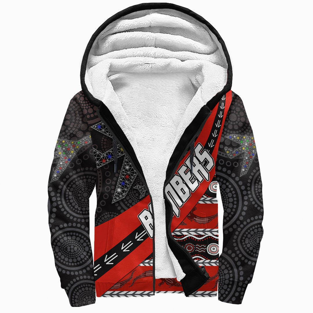 vibehoodie-hoodie-essendon-bombers-indigenous-black-style-football-team-sherpa-hoodies