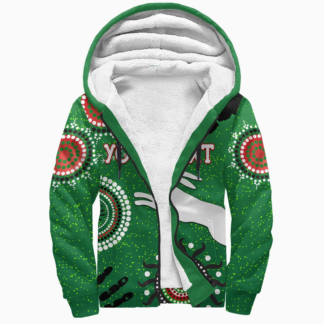 vibehoodie-hoodie-custom-south-sydney-rabbitohs-unique-indigenous-rugby-team-sherpa-hoodies