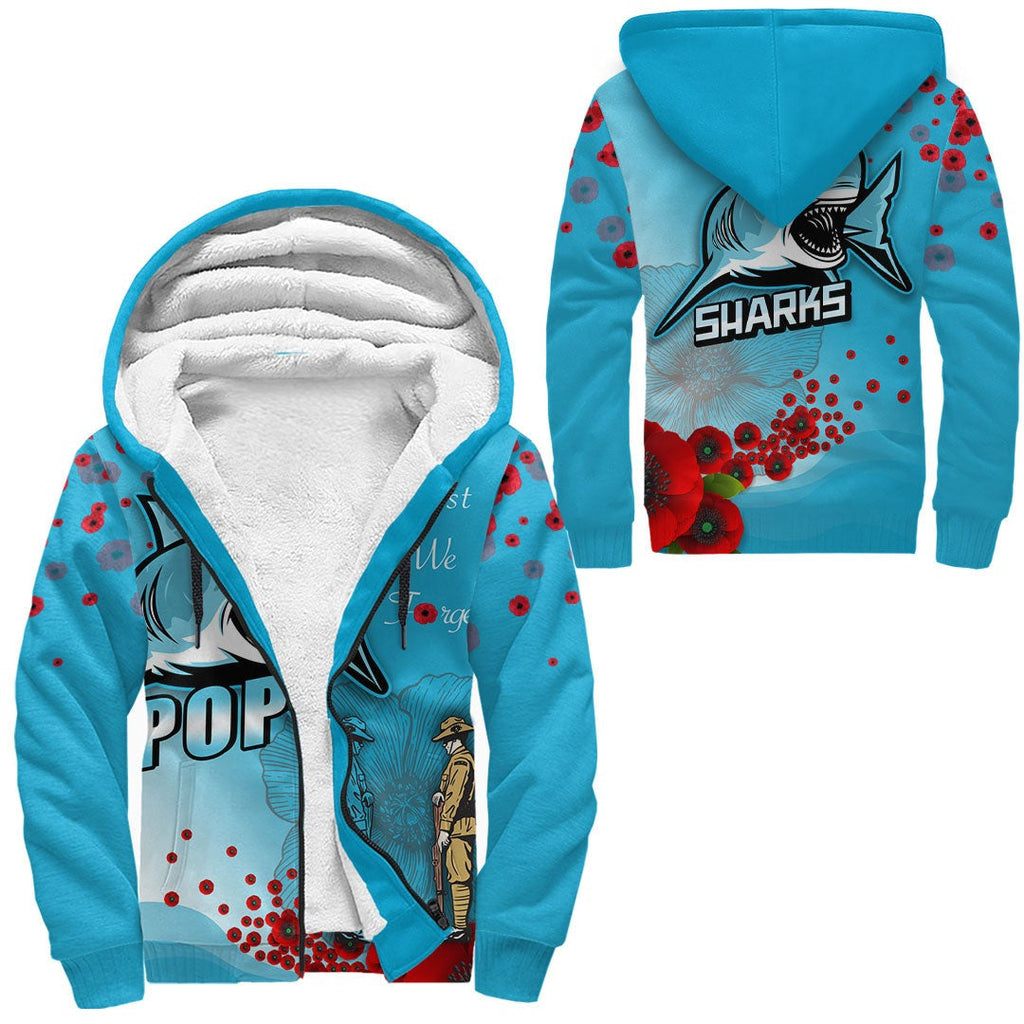 vibehoodie-hoodie-cronulla-sutherland-sharks-anzac-day-lest-we-forget-rugby-team-sherpa-hoodies