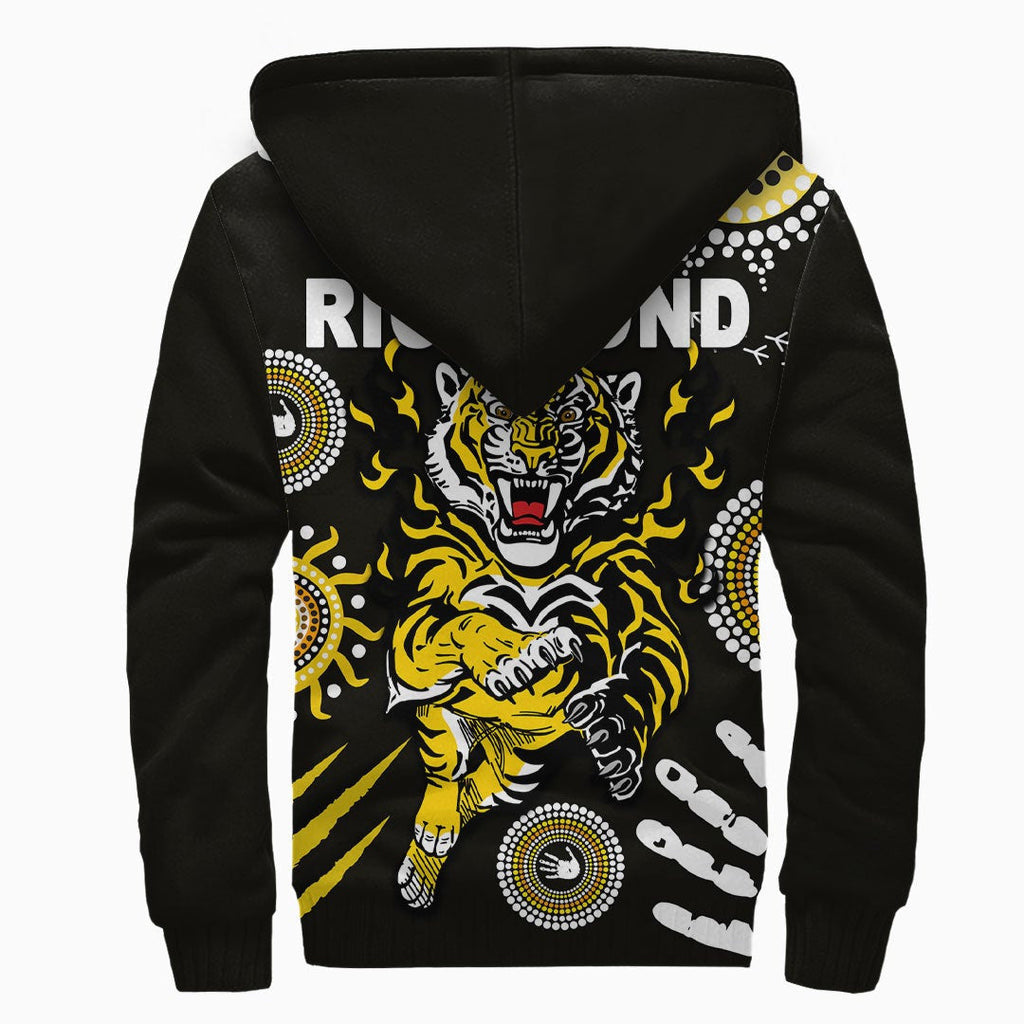 vibehoodie-hoodie-richmond-tigers-indigenous-football-team-sherpa-hoodies