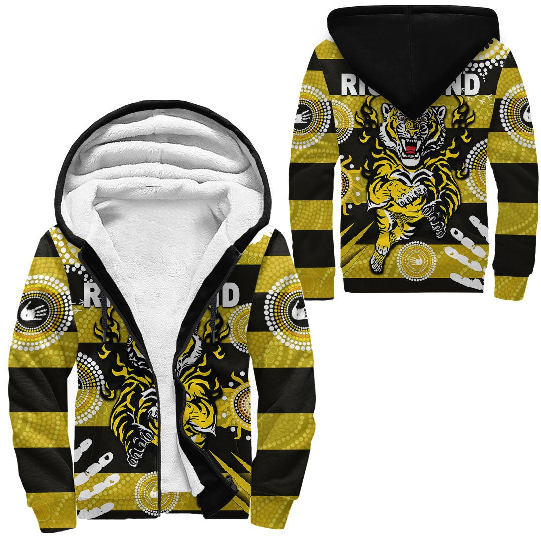vibehoodie-hoodie-richmond-tigers-indigenous-jersey-football-team-sherpa-hoodies