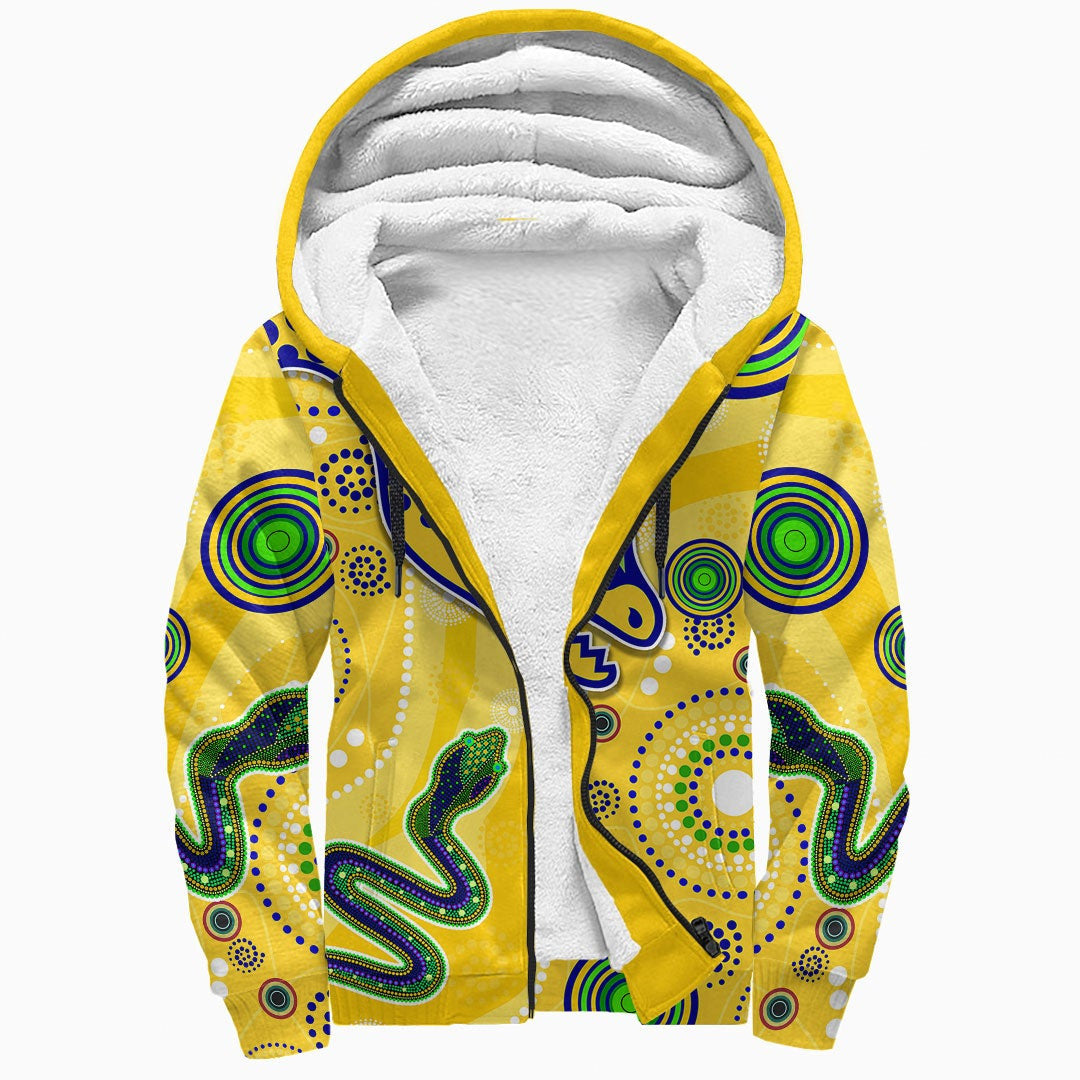 vibehoodie-hoodie-custom-parramatta-eels-indigenous-yellow-rugby-team-sherpa-hoodies
