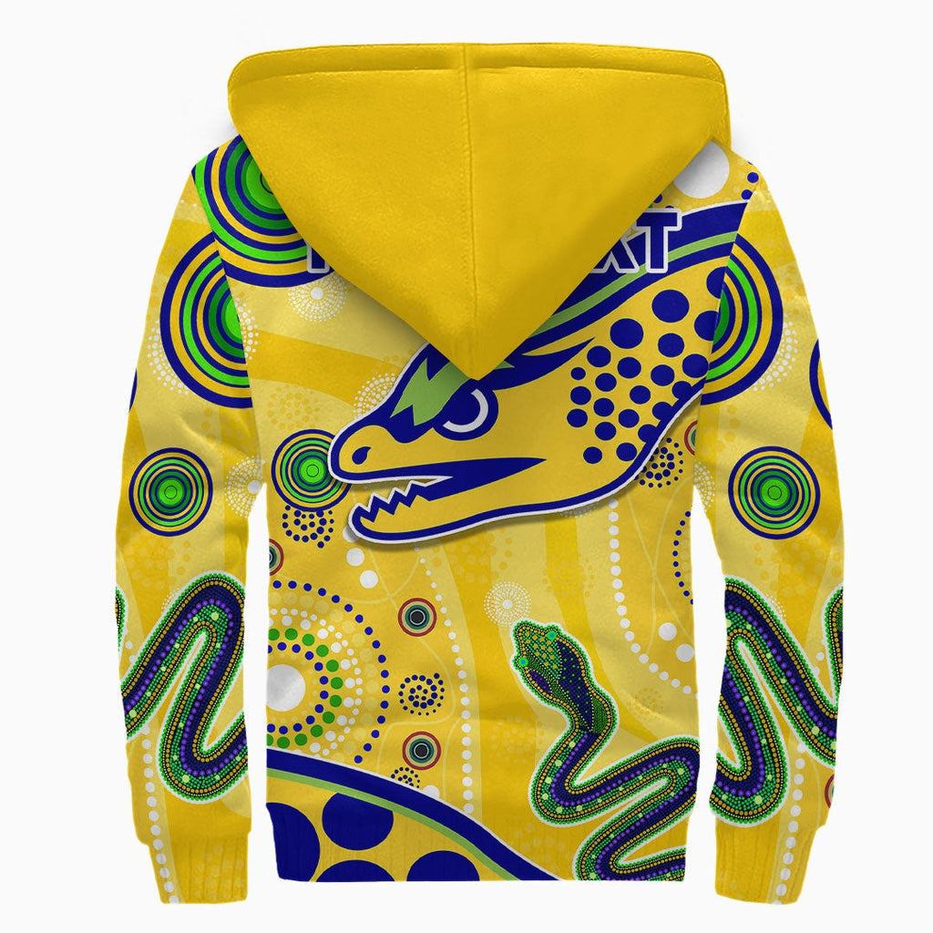 vibehoodie-hoodie-custom-parramatta-eels-indigenous-yellow-rugby-team-sherpa-hoodies
