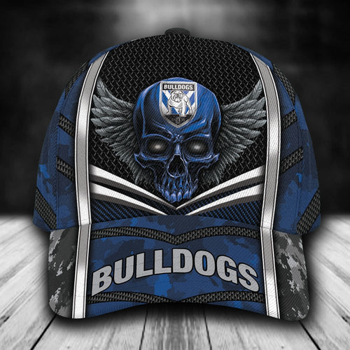 nrl-canterbury-bankstown-bulldogs-skull-classic-cap-custom-name