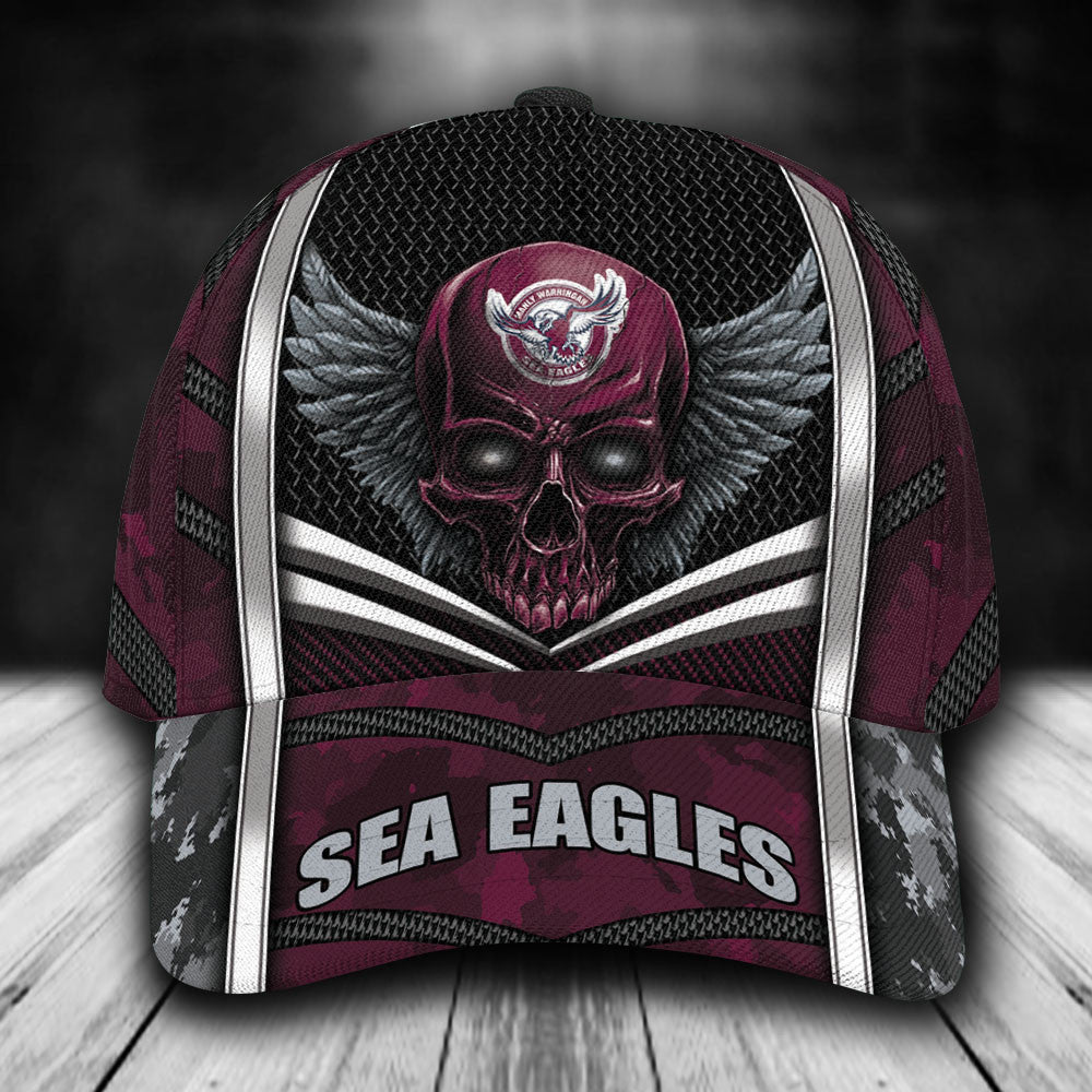 nrl-manly-warringah-sea-eagles-skull-classic-cap-custom-name