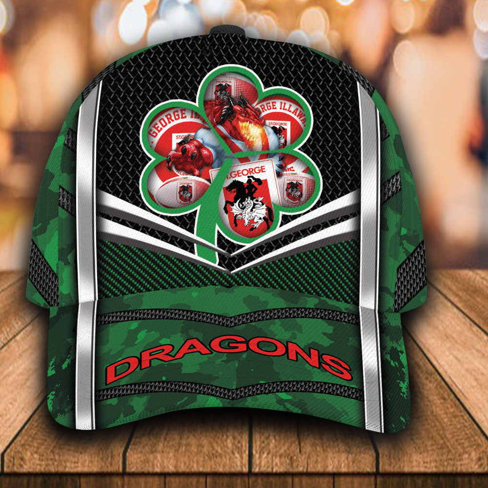 nrl-st-george-illawarra-dragons-skull-classic-cap-custom-name