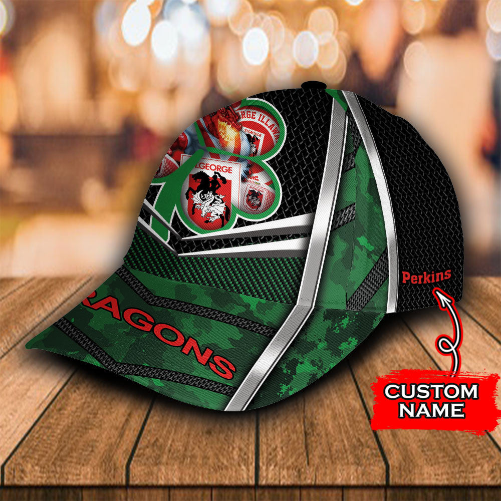 nrl-st-george-illawarra-dragons-skull-classic-cap-custom-name