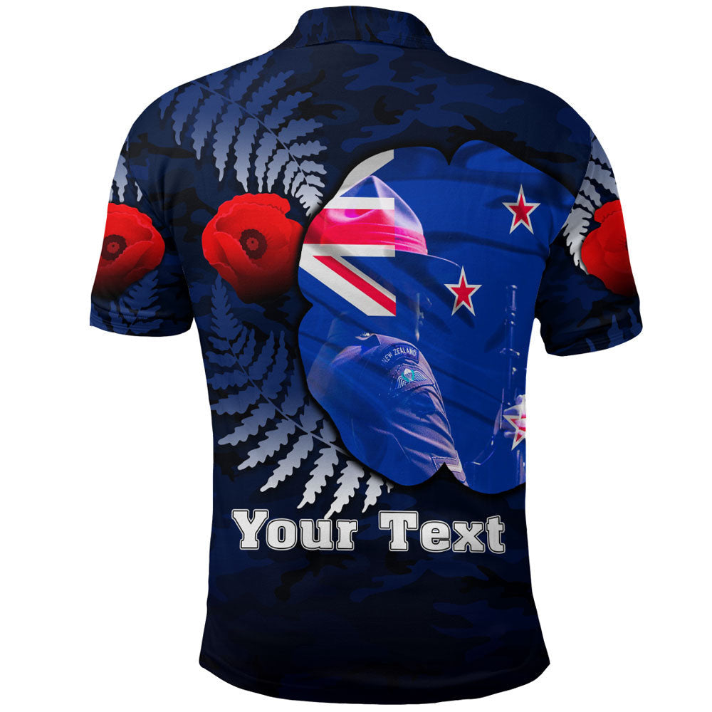 1stheworld-clothing-custom-new-zealand-anzac-day-poppy-polo-shirt