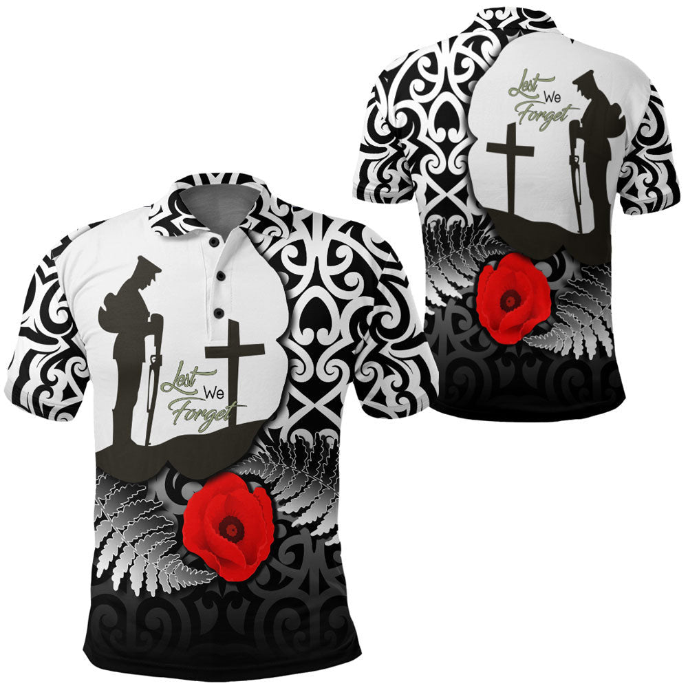 1stheworld-clothing-anzac-day-poppy-remembrance-polo-shirt