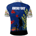 1stheworld-clothing-australia-anzac-lest-we-forget-2022-polo-shirt