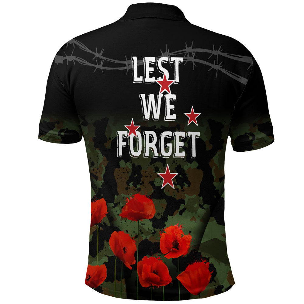 1stheworld-clothing-new-zealand-anzac-lest-we-forget-poppy-camo-polo-shirt