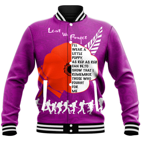 vibe-hoodie-clothing-custom-new-zealand-anzac-red-poopy-purple-baseball-jacket