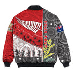 vibe-hoodie-clothing-custom-australia-indigenous-new-zealand-maori-anzac-red-bomber-jacket