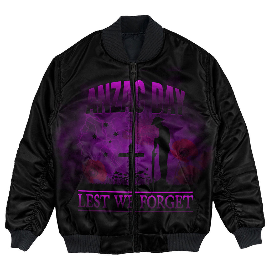 vibe-hoodie-clothing-anzac-day-remember-australia-new-zealand-purple-bomber-jacket