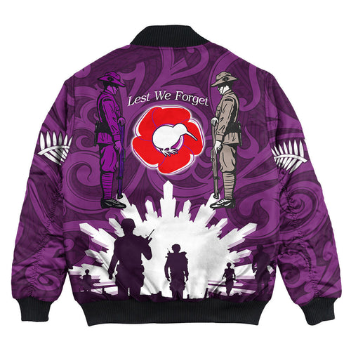 vibe-hoodie-clothing-new-zealand-anzac-walking-in-the-sun-purple-bomber-jacket