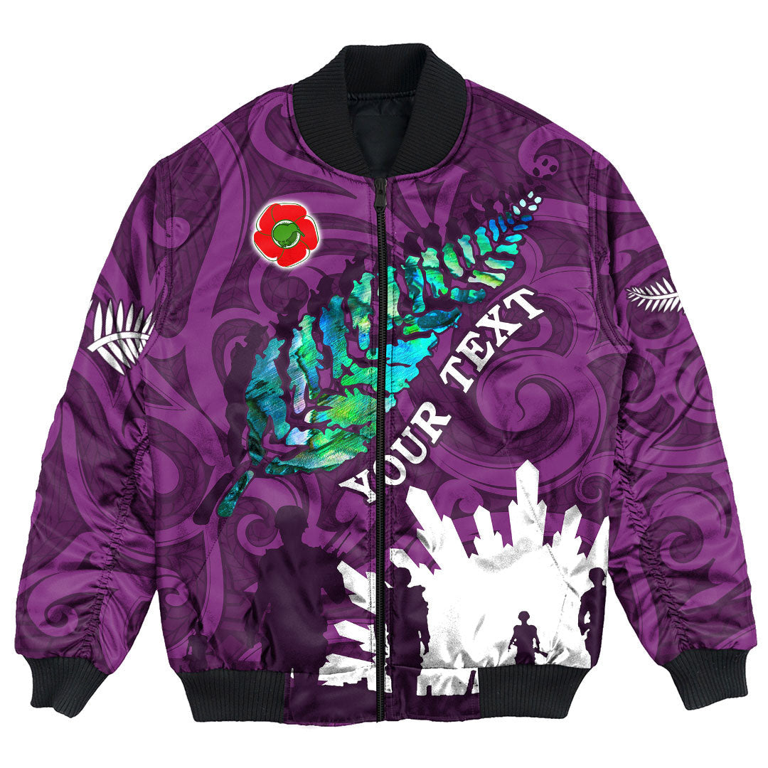 vibe-hoodie-clothing-custom-new-zealand-anzac-walking-in-the-sun-purple-bomber-jacket
