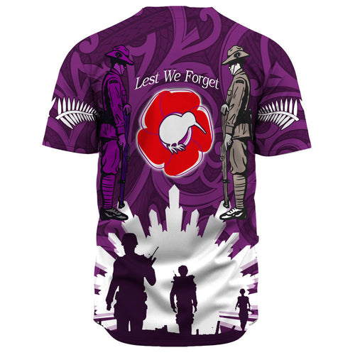 vibehoodie-clothing-new-zealand-anzac-walking-in-the-sun-purple-baseball-jersey