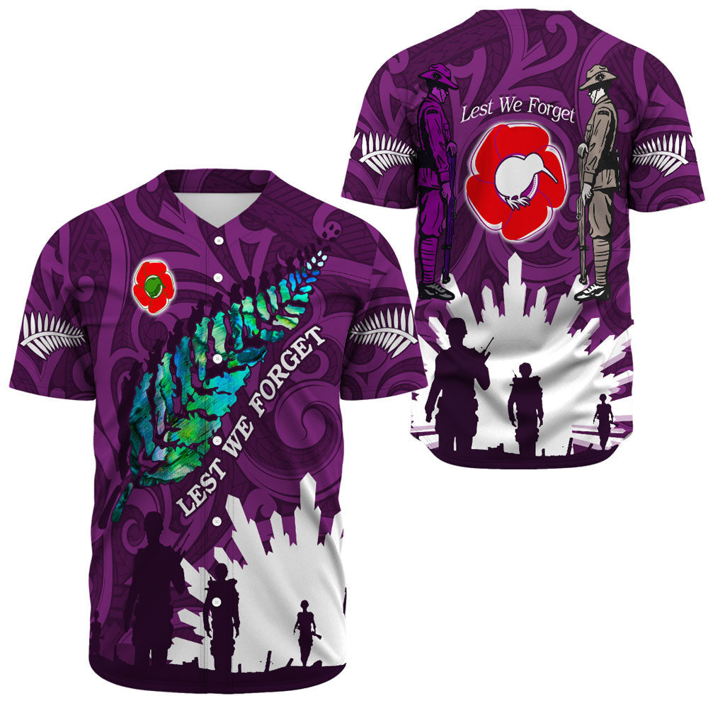 vibehoodie-clothing-new-zealand-anzac-walking-in-the-sun-purple-baseball-jersey