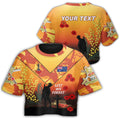 vibehoodie-clothing-custom-australia-anzac-lest-we-forget-2022-orange-croptop-t-shirt