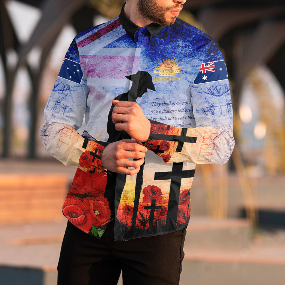 vibehoodie-clothing-anzac-day-australia-soldier-we-will-rememer-them-long-sleeve-button-shirt