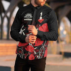 vibehoodie-clothing-custom-anzac-day-camouflage-poppy-barbed-wire-long-sleeve-button-shirt