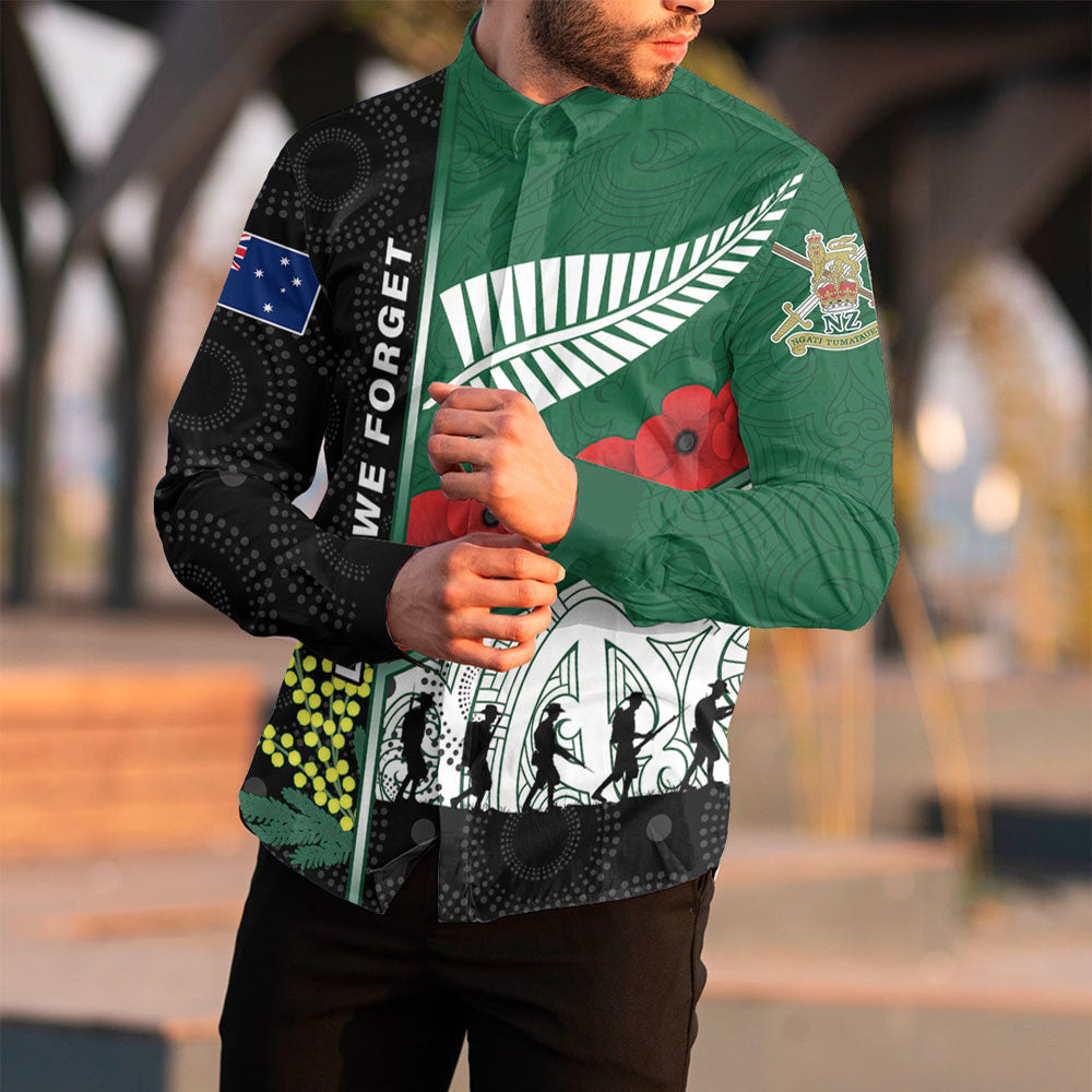 vibehoodie-clothing-custom-australia-indigenous-new-zealand-maori-anzac-long-sleeve-button-shirt