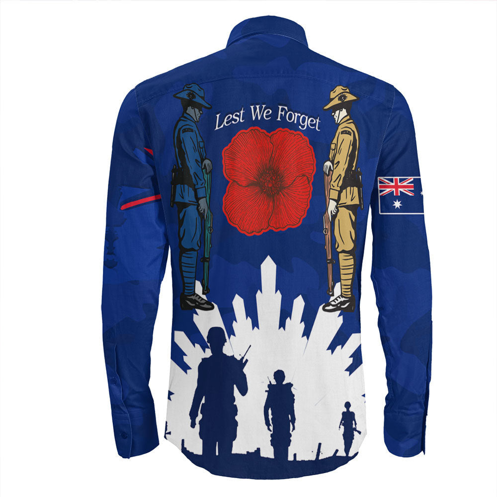 vibehoodie-clothing-australia-anzac-camouflage-mix-fern-long-sleeve-button-shirt
