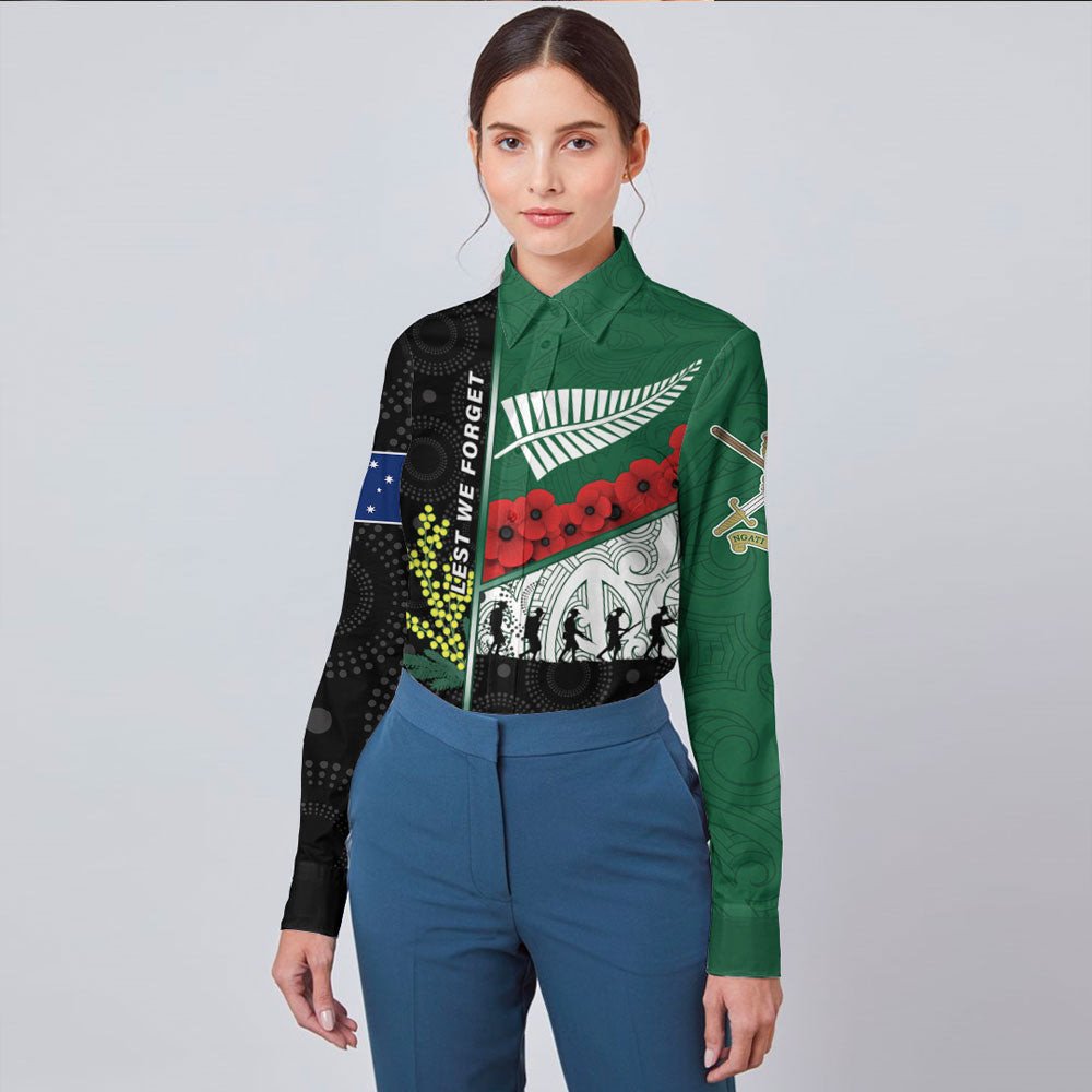 vibehoodie-clothing-custom-australia-indigenous-new-zealand-maori-anzac-long-sleeve-button-shirt