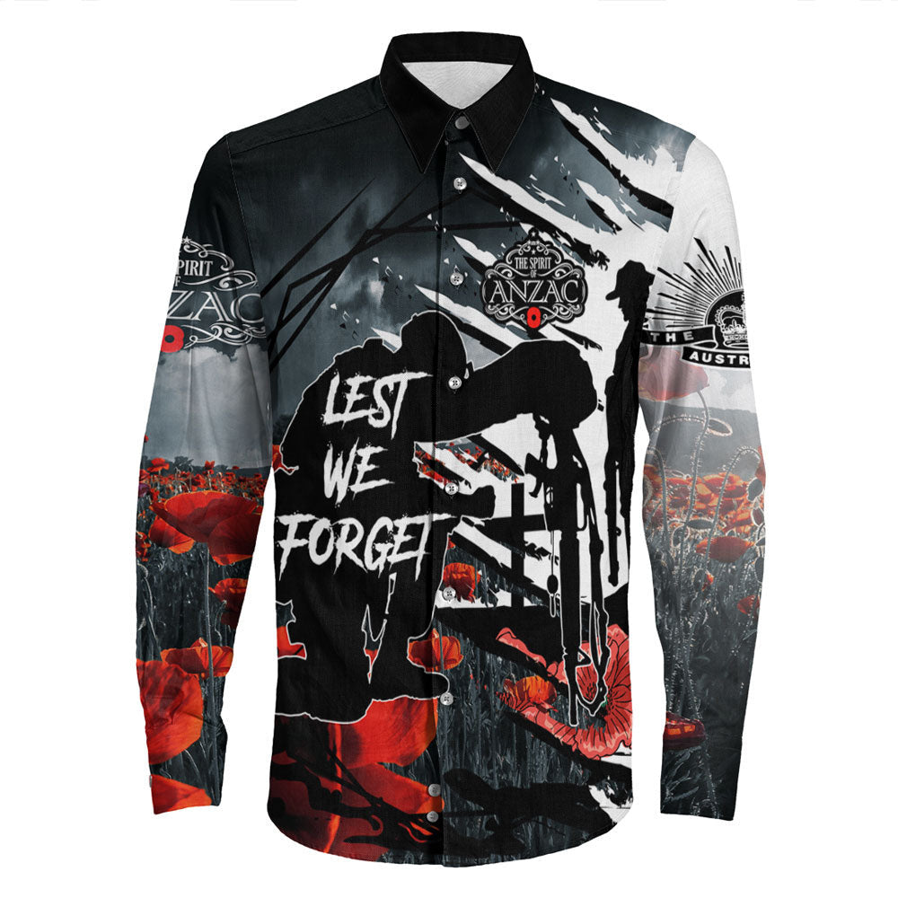 vibehoodie-clothing-spirit-anzac-day-soldier-long-sleeve-button-shirt